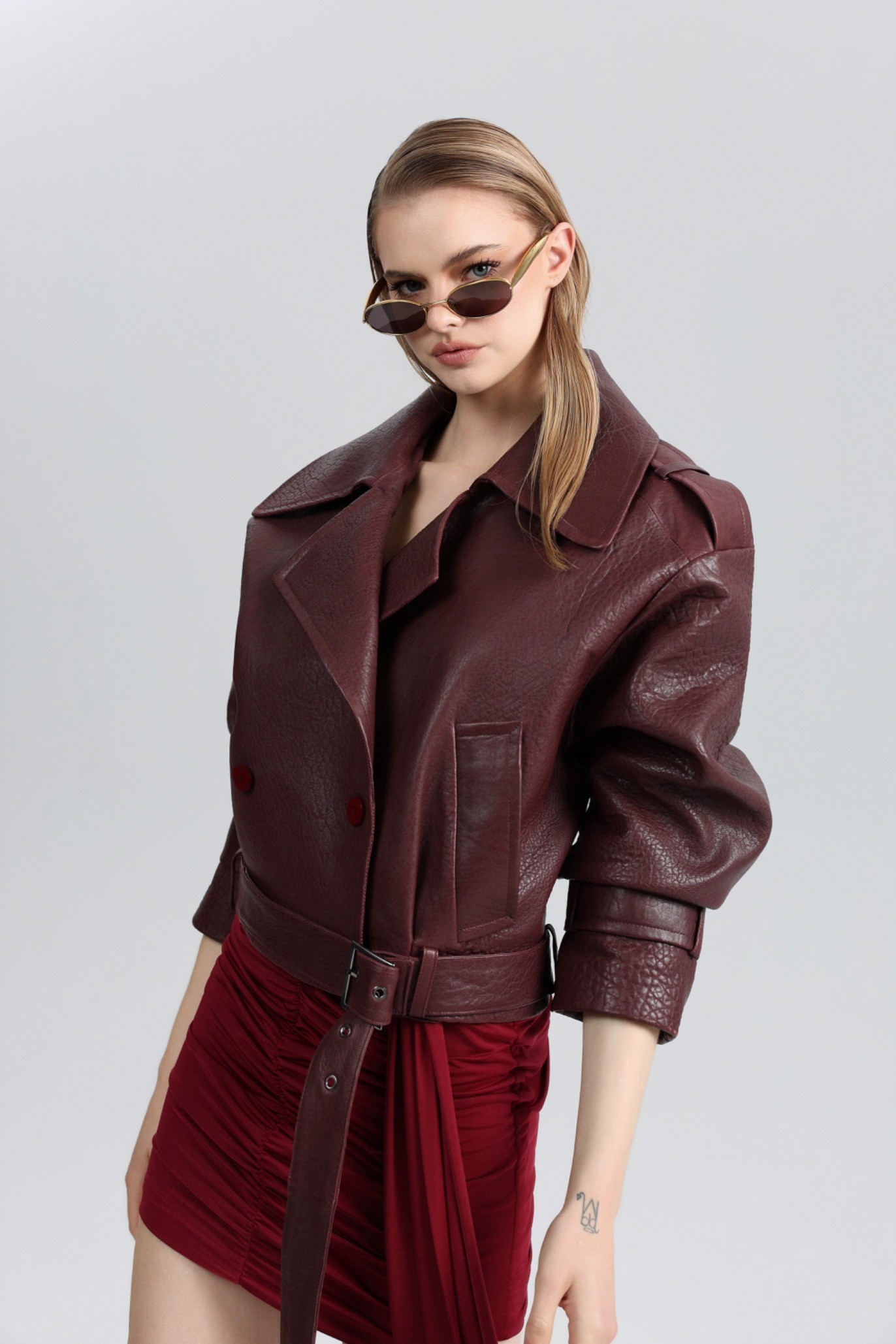 Kurtka skórzana ROMA