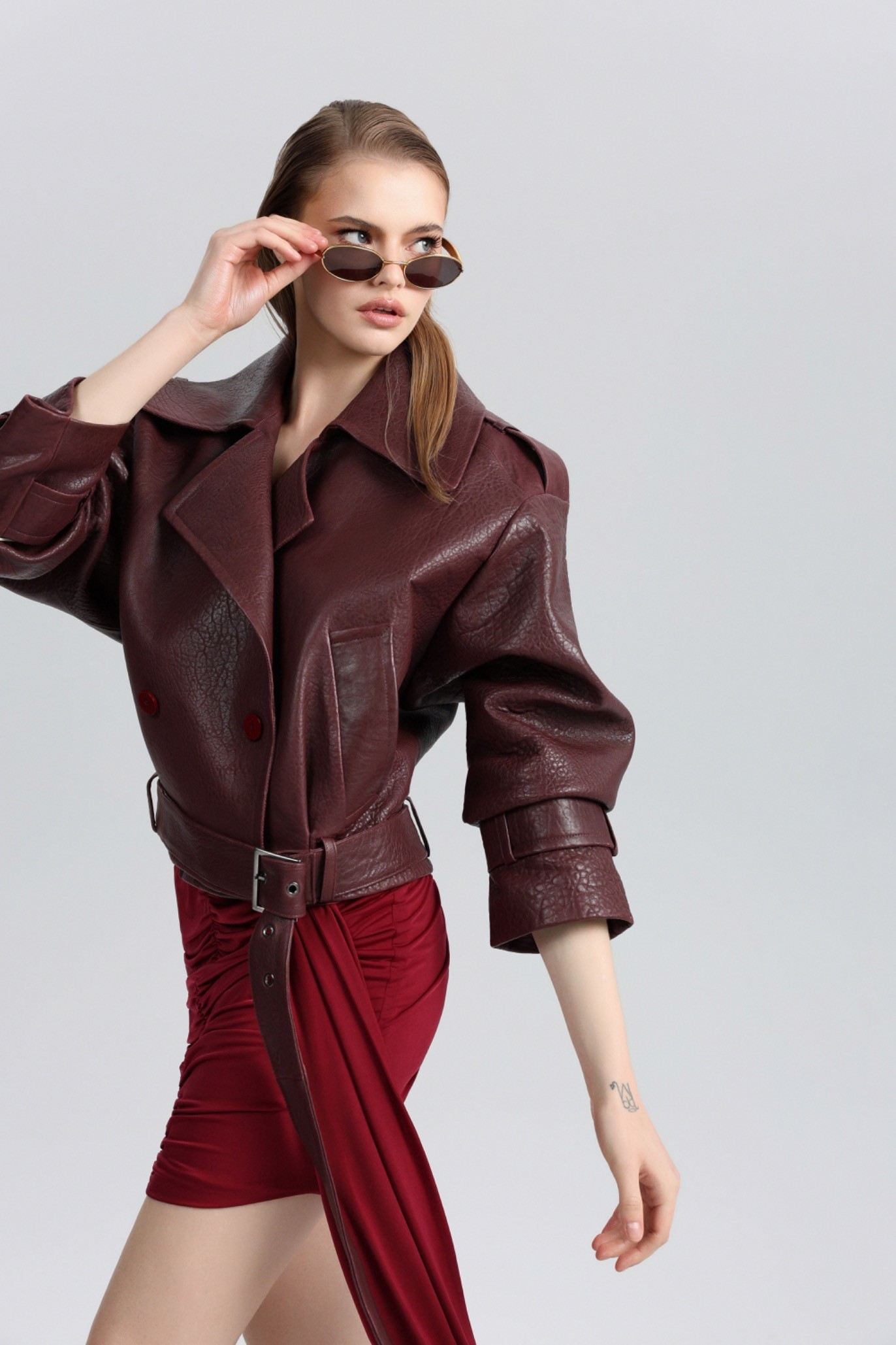 Kurtka skórzana ROMA