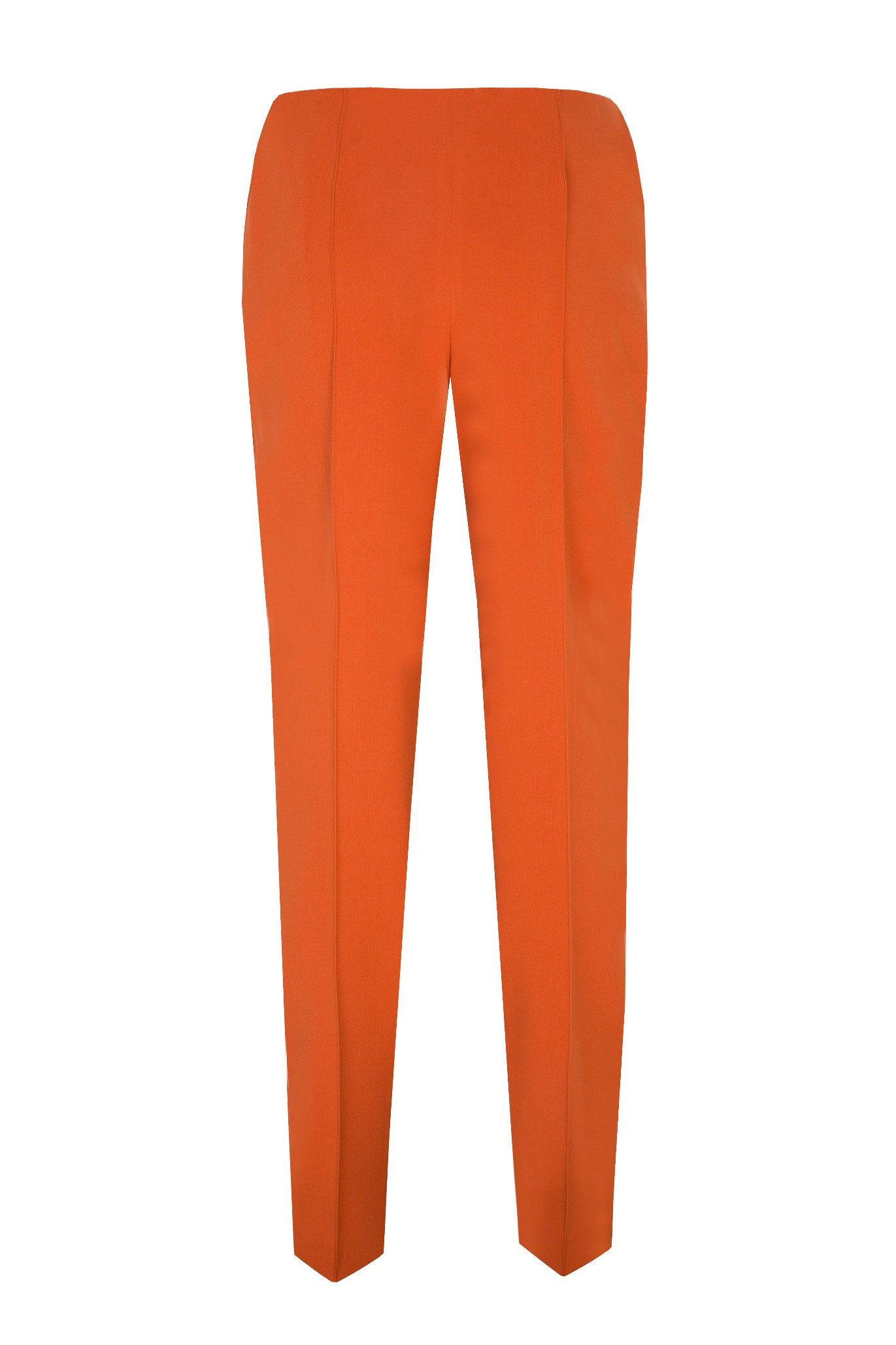 Spodnie z kantem pomarańcz