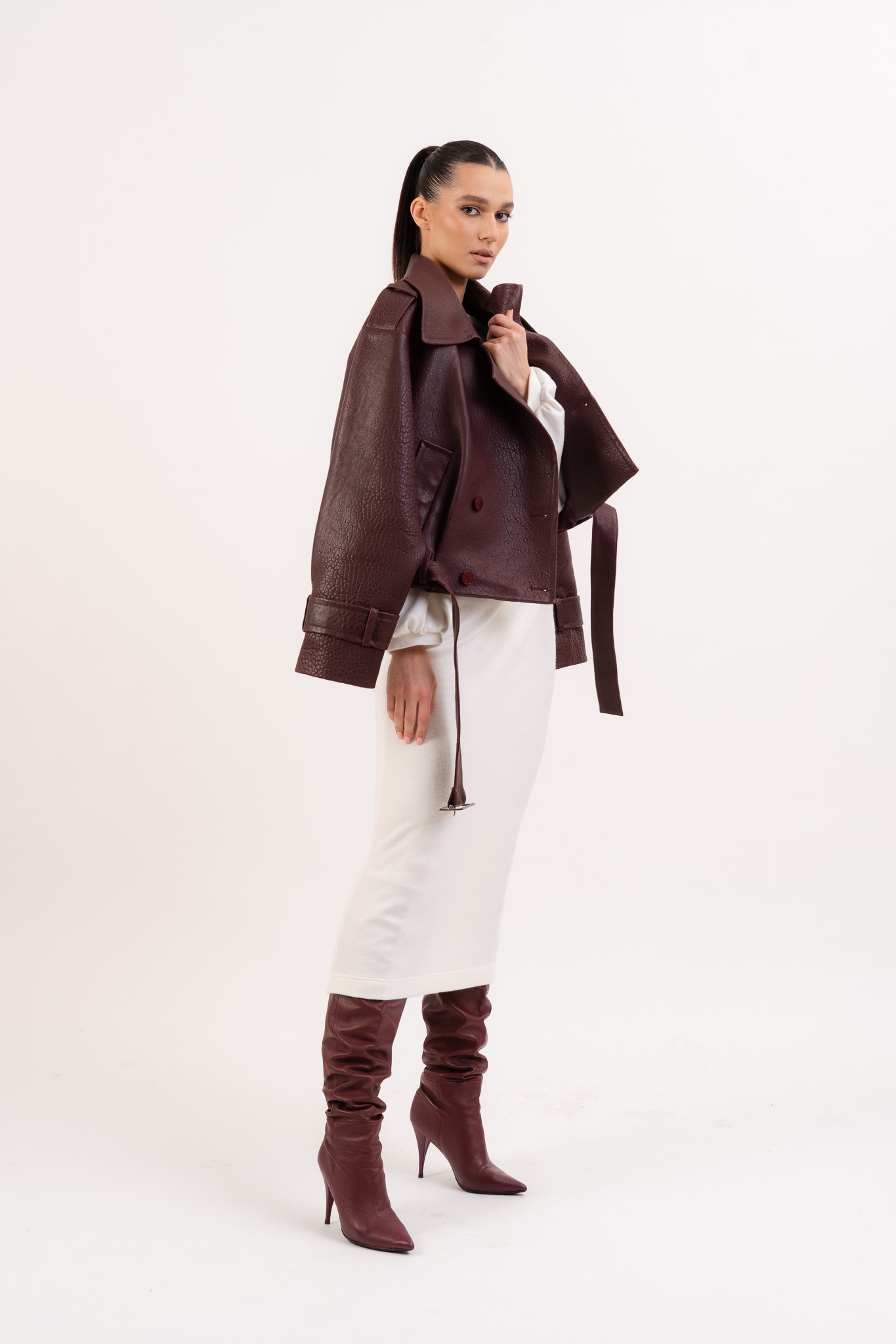 Kurtka skórzana ROMA