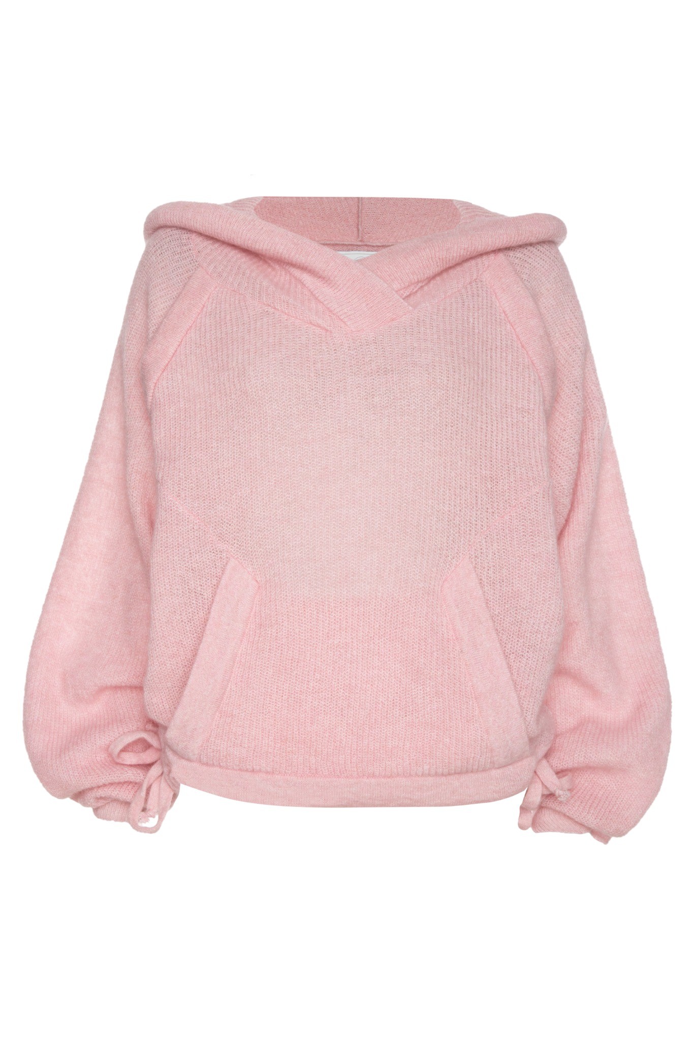 Sweter z kapturem HOMIE różowy
