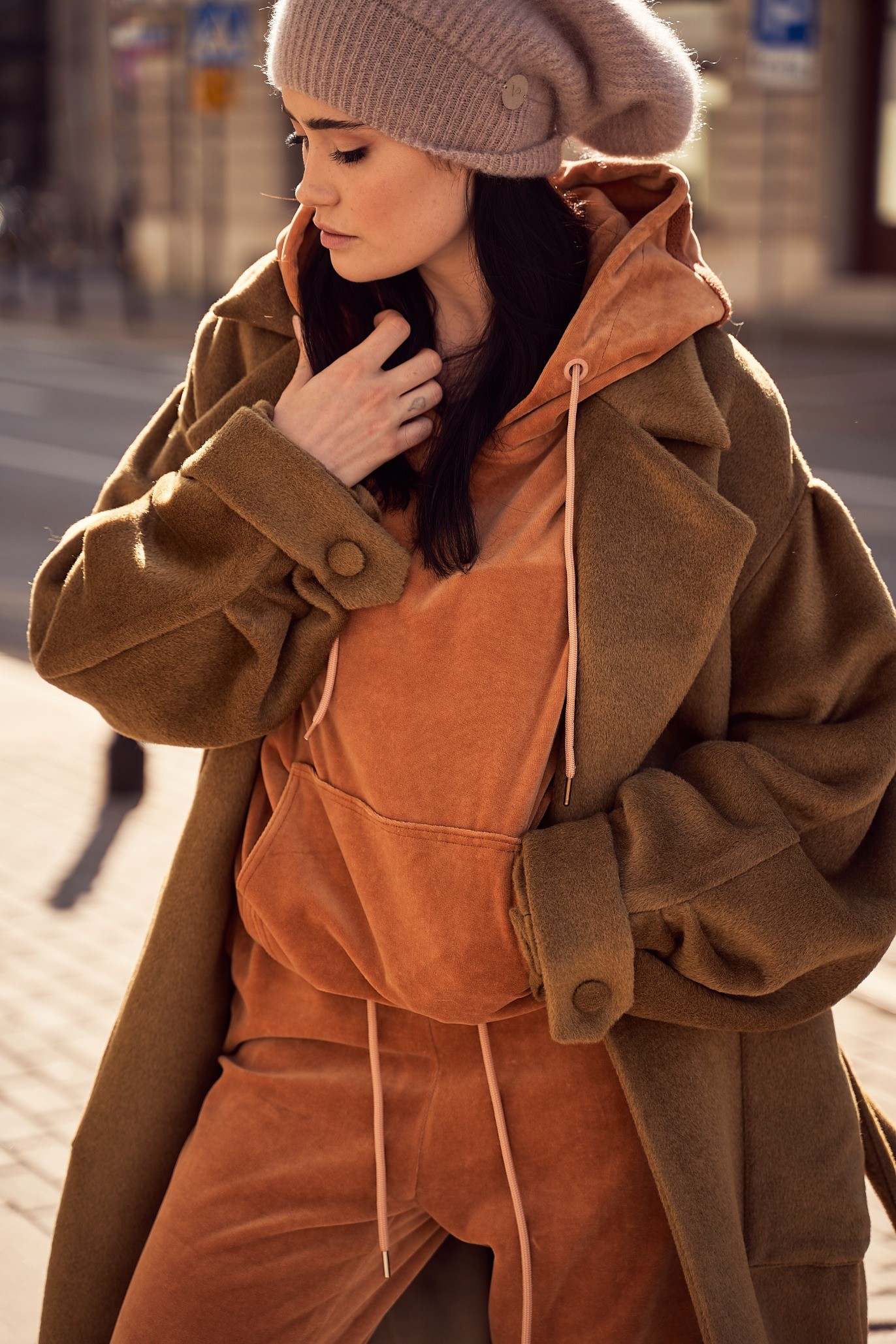 Bluza VELVET CAMEL