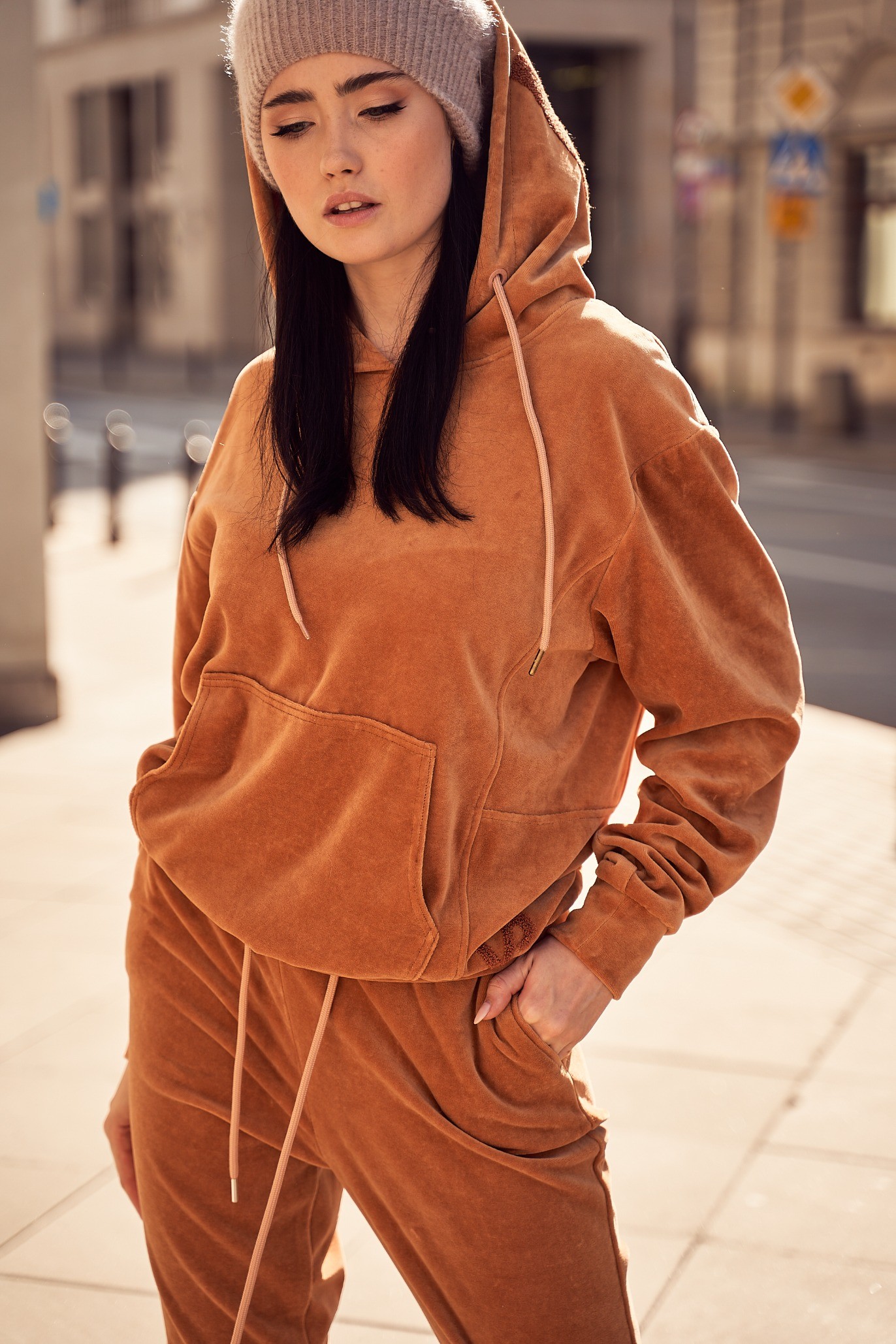 Bluza VELVET CAMEL