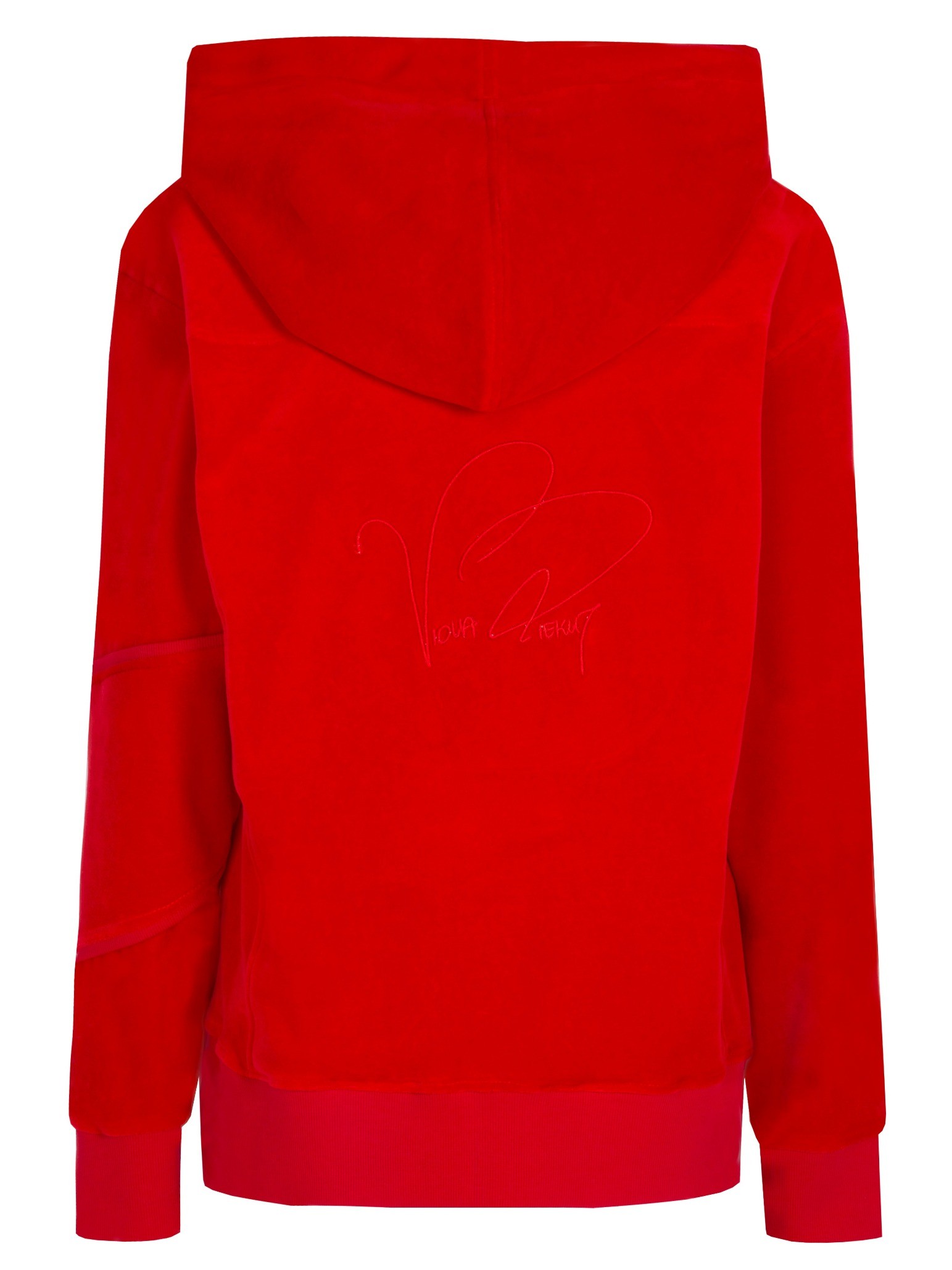Bluza dresowa VELVET czerwona AUTOGRAF Bluza dresowa VELVET czerwona AUTOGRAF