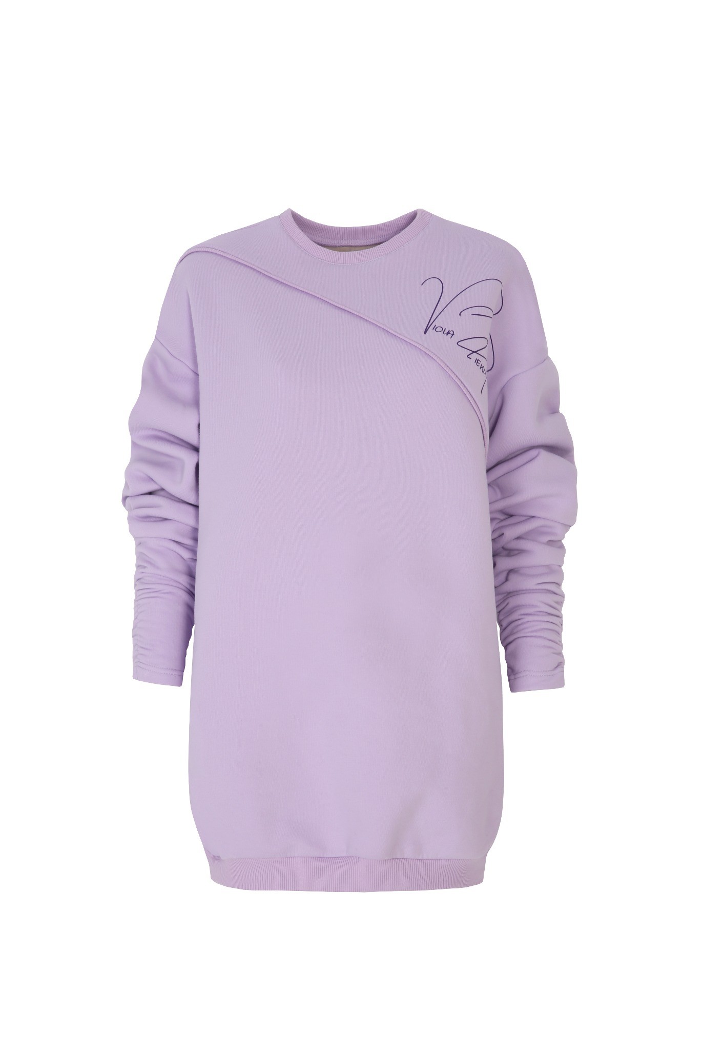 Bluza z marszczeniami LAVENDER Bluza z marszczeniami LAVENDER