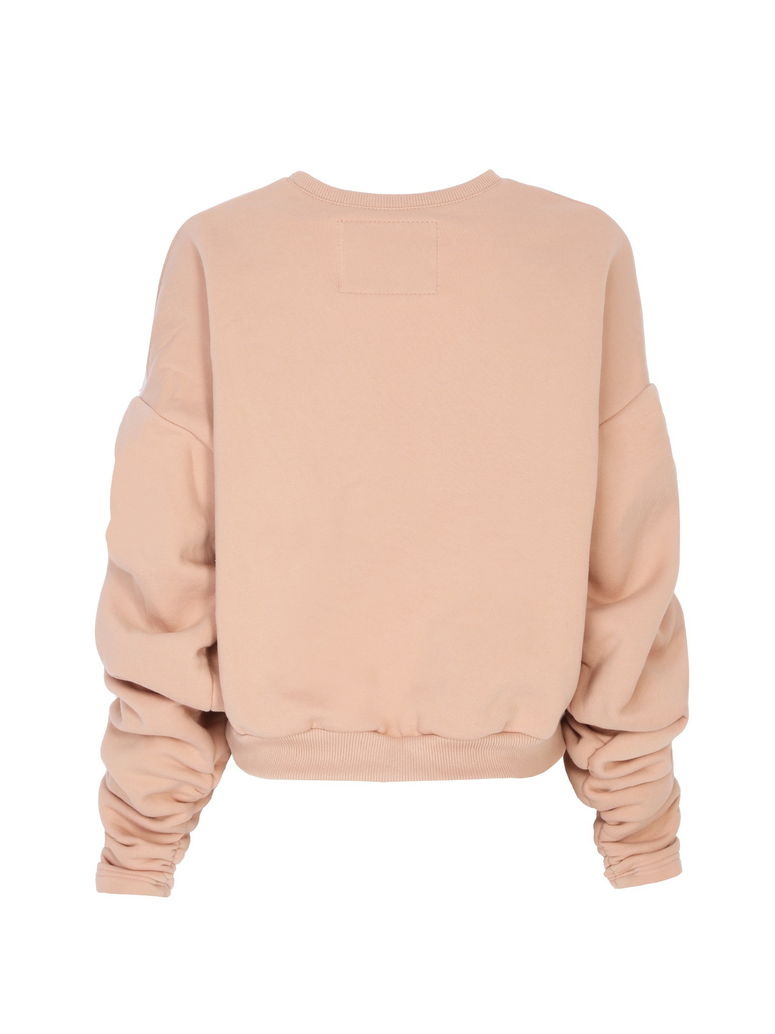 Bluza z marszczeniami POWDER PINK SHORT
