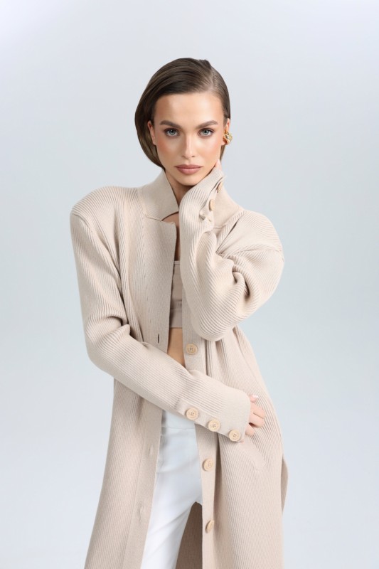 Długi kardigan MODENA