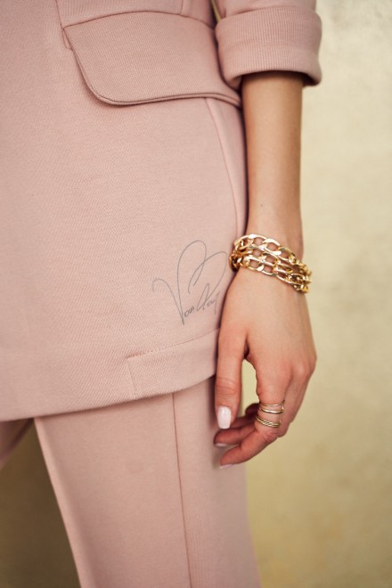 Spodnie dresowe POWDER PINK SS21