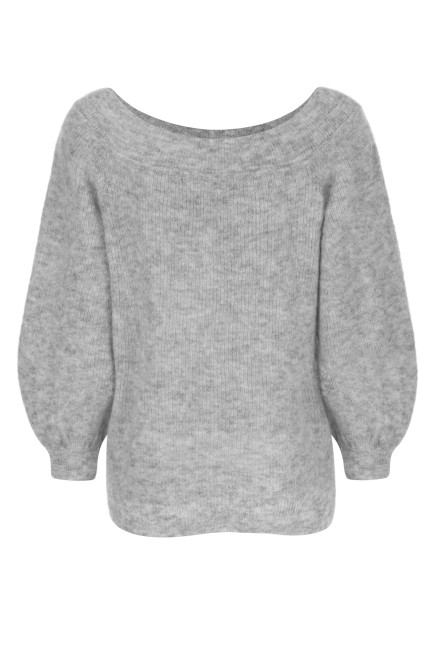 Sweter FEMININE gray