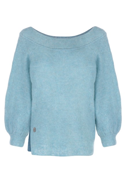 Sweter FEMININE sweet blue