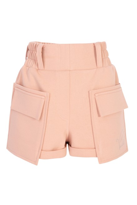 Szorty z kieszeniami POWDER PINK