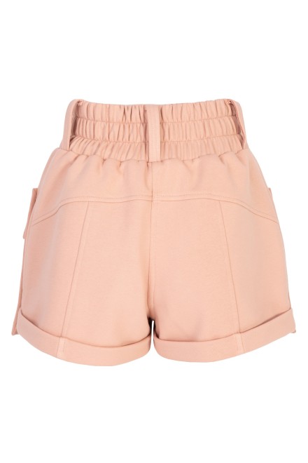 Szorty z kieszeniami POWDER PINK